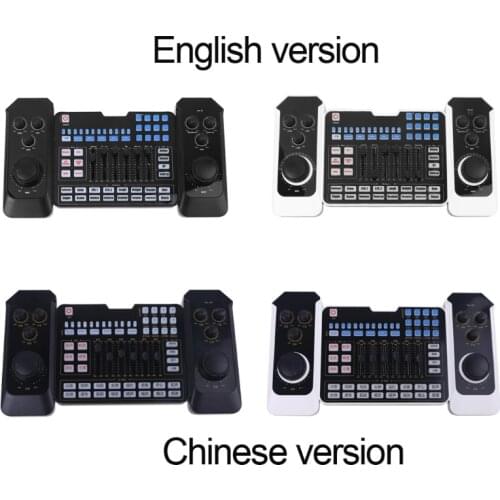 USB Rechargeble Bluetooth Audio Mixer Headset Microphone Webcast Live Streaming Sound Card for Recording Karaoke Singing