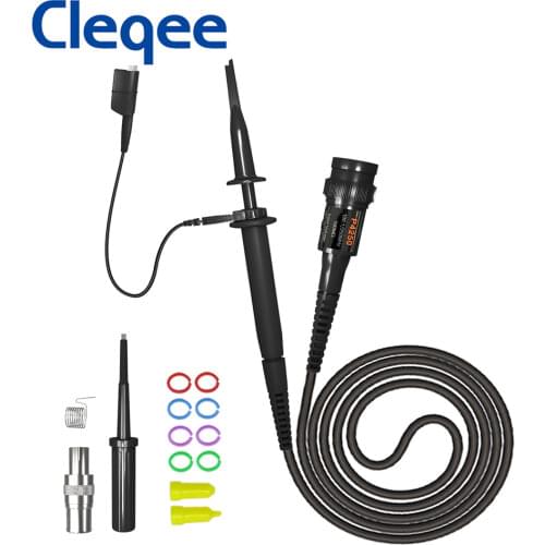 Cleqee P4250 1PCS 100X Oscilloscope Probe 100:1 250MHz 2KV Withstand High Voltage For Oscilloscope Owon liliput