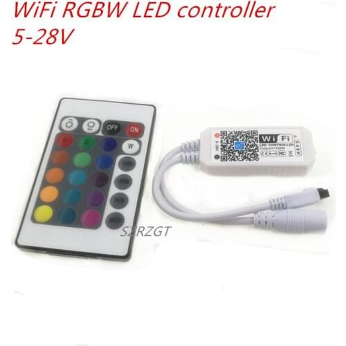 DC5V 12V 24V RGB Led Wifi Controller RGBW Bluetooth WiFi LED controller For 5050 2835 WS2811 WS2812B led strip Magic Home