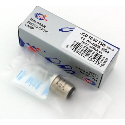 For DONAR JCD 10.8V75W Halogen Lamp Bead Bayonet Double Contact Shadowless Halogen Tungsten Bulb 10.8V