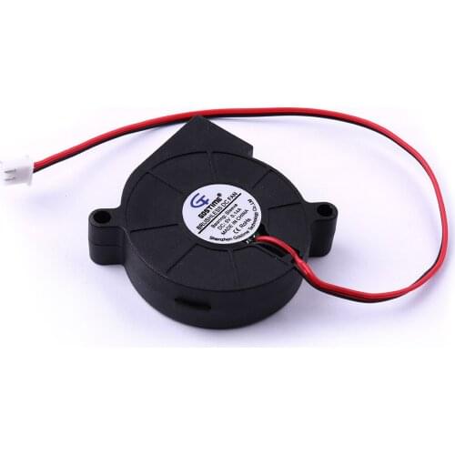 Hot Sale 1pcs DC 5V 0.14A 1.75W 4.59CFM 51x51x15mm Rotating speed 5000RPM DC Turbine Brushless Cooling Blower Fan Motor