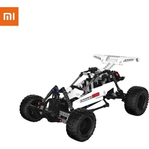Xiaomi Mitu Building Blocks Robot Desert Racing Car DIY Educational Toys Ackermann Steering Cylinder piston linkage Kids Gift