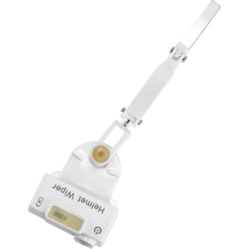 Motorcycle Helmet Wiper Electric Car Helmet Wiper Dual Gear Adjustable Flexible Safe