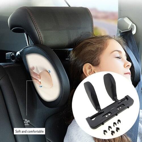 Car Seat Headrest Pillow Travel Rest Neck Pillow Support Solution For Ford Focus Fusion Escort Kuga Ecosport Fiesta Falcon Monde