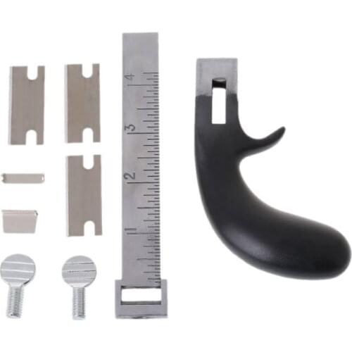 Portable sewing tool professional pull gauge leather watchband rope band cutter hand cutting leather craft tool set