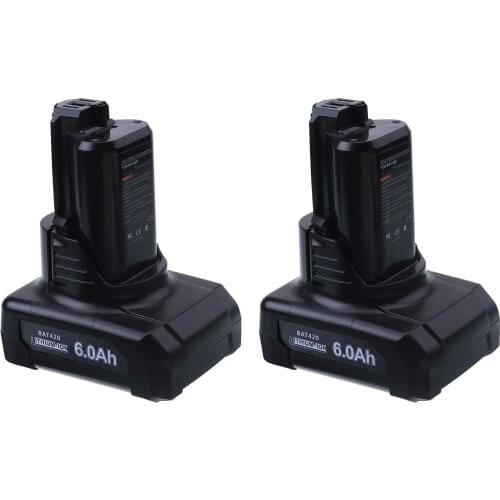 6.0Ah Replacement for Bosch 10.8V/12V Batttery BAT411 BAT411A BAT412 BAT412A BAT413 BAT413A BAT414 D-70745 2607336013 26073360