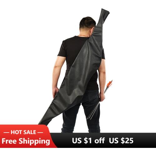 Toparchery Archery Bow Bag 60 Inch Traditional Recurve Bow Case for Longbow Horse Bow