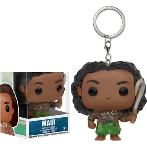 MAUI Keychain Vinyl Action Figures Model Toys For Children Christmas Gift