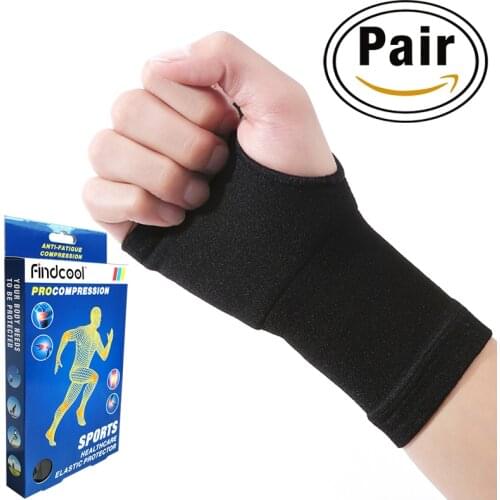 YISHENG Armguard Palm Wrist Guard Medical Compression 23-32mmHg Carpal Tunnel and Wrist Pain Relief