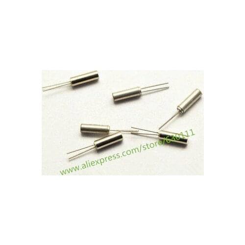 20PCS 32.768KHZ 32.768k Crystal Cylender 3*8 mm Oscillator