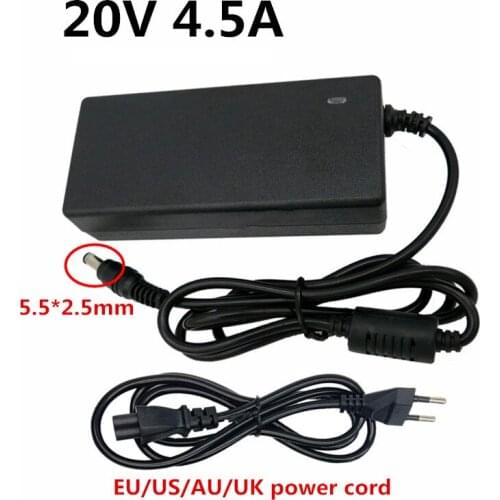 20V 4.5A 5.5*2.5mm Power Supply Adapter Battery Charger For Lenovo G480 G485 G560 G560e G565 G570 G575 G580 G585 G780