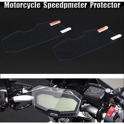 Motorcycle Accessories Scratch Cluster Screen Protection Film Protector Cover For Yamaha MT07 FZ07