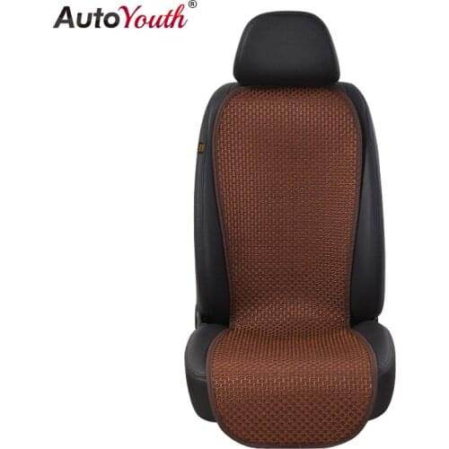 AUTOYOUTH High Quality Breathable Ice Silk Car Seat Cushion Breathable Auto Accessories For mercedes w211 skoda octavia 2 1PCS
