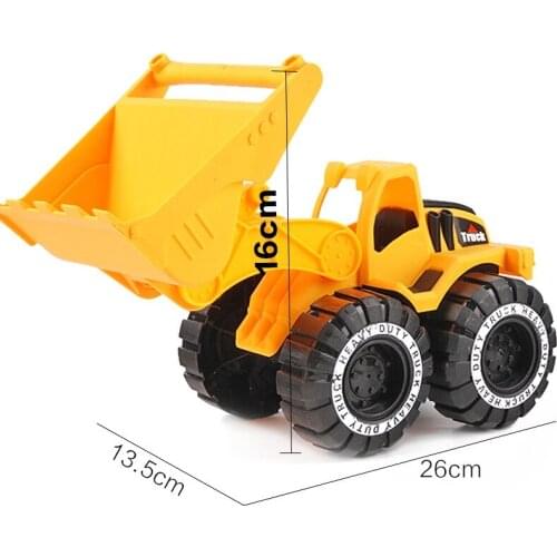 Children Boys Girls Construction Vehicle Excavator BeachToy Pusher Dumper Forklift Stall Car Model
