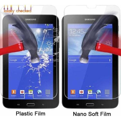 For Samsung Galaxy Tab 3 Lite T111 7.0" TAB Explosion-proof Nano soft filmAnti-shatter plastic screen protector film