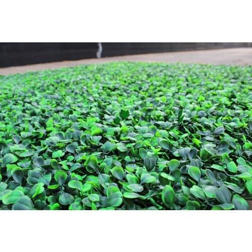 Artificial garden hedges green plants 25X25cm fake plants privacy fencing foliage for wedding decoration 200pcs/pcs