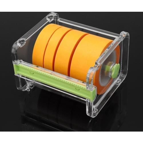 Adhesive Tape Vessel Cutter Dispenser Holder + 5 Size Tapes Modeling Tool
