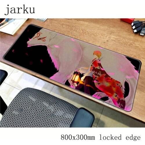Natsume yuujinchou pad mouse computador gamer mause pad 800x300X2MM padmouse big Mass pattern mousepad gadget office desk mats