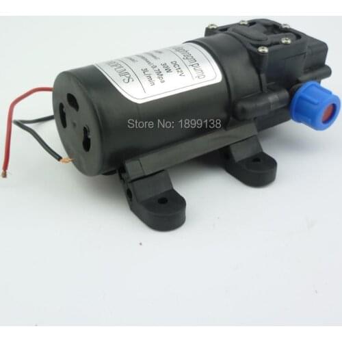 High pressure Micro diaphragm 12v 24v Water Pump DC 30W 3Lpm return valve type