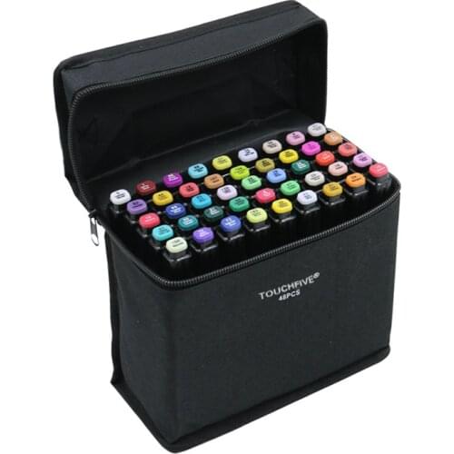 168 Color Art Markers Set Dual Headed Artist Sketch Oily Alcohol Based Markers for Animation Manga drawing office supplies