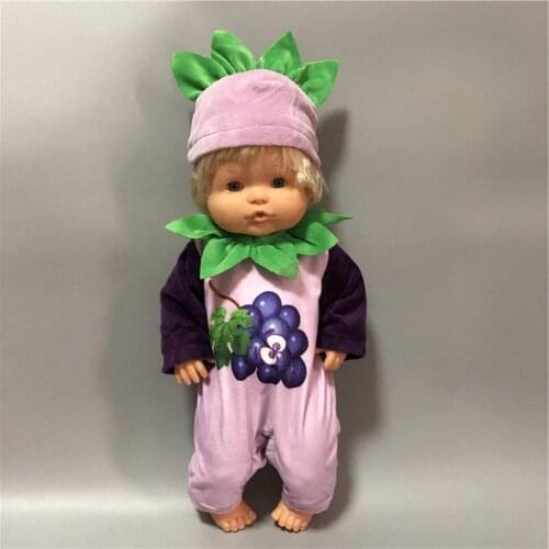 2021 New Pattern Cartoon Fruit Suit Fit 18 Inch American 43cm Baby Doll Clothes Accessories,Girls Toys,Generation