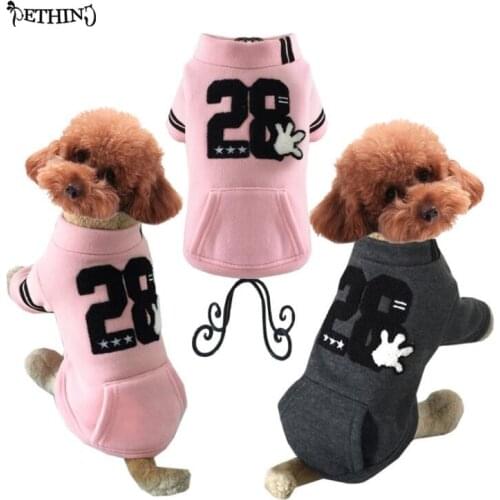 New style popular pet dog Sweater warm Dog Clothes 100% cotton dog pet puppy Sweatshirts dog winter coat S M L XL 3 Color suppy