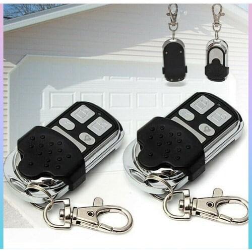 868Mhz Copy Type Big Slide Metal Four-button Remote Control Self-Copy Clone Road Gate Garage Car Home Garage Door Door Key