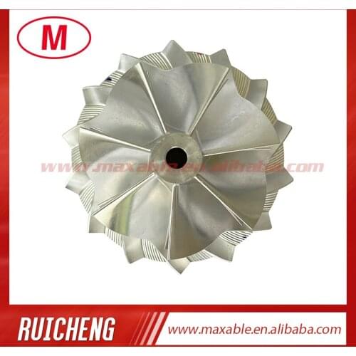S200-EFR 1291-123-2001 67.80/92.15 mm 7+7 blades high performance turbocharger billet/milling/aluminum 2618 compressor wheel