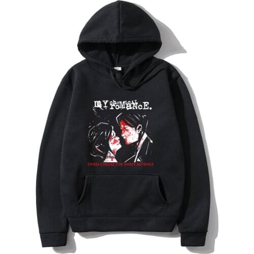 MY CHEMICAL ROMANCE THREE CHEERS FOR SWEET REVENGE Hoodie Sweatshirt Men Women Cotton Hoodies Fashion Loose Hoody Sweatshirts
