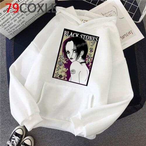 Nana Osaki hoodies female streetwear 2021 graphic plus size women sweatshirts 2020