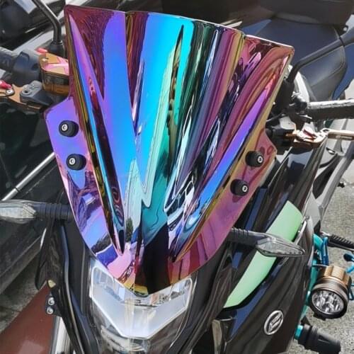 Windscreen For Kawasaki Z1000 Z900 Z800 Z750 Z650 Z 1000 900 800 750 650 Screen Windshield Bracket 7/8" Or 1" Handlebar Mounting