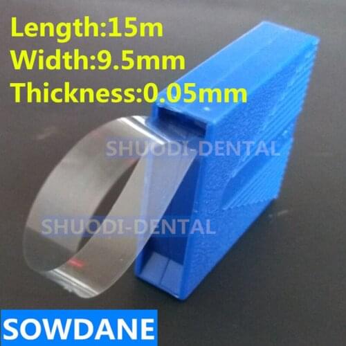 Dental Teeth Use Striproll Restoration Light Cured Resin Clear Matrix Matrice Matrices Bands 15m for one roll