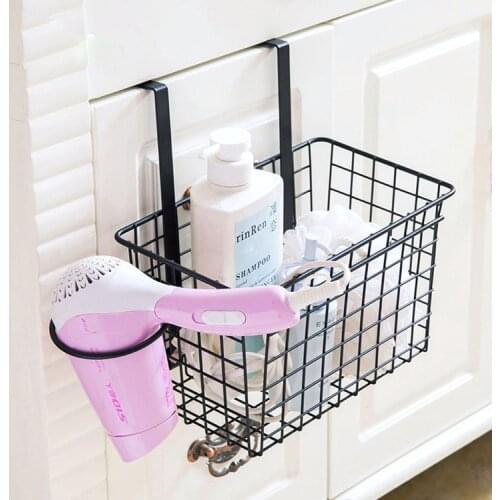 1PC Multifunctional Hair Dryer Drier Comb Holder Rack Stand Set Kitchen Storage Organizer OK 0710