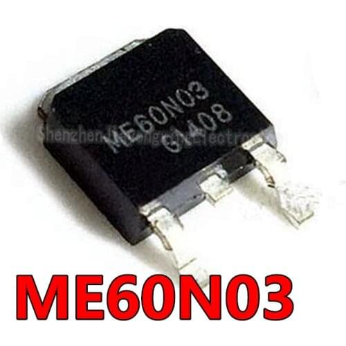10PCS/LOT 60N03 ME60N03L ME60N03A FQD60N03L TO-252 New original spot hot sale