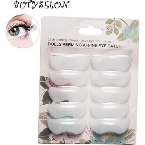 10pcs Eyelash Perming Curler Lash Lift Silicone Eye Lash Extension Shields Pads Beauty Makeup Tool Accessories