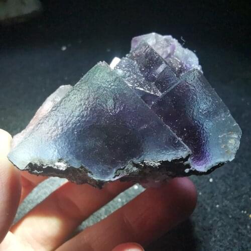 109.4gNatural mirage purple fluorite mineral stone home decoration crystal aura meditation healing teaching CRYSTAL QUARTZ GEM