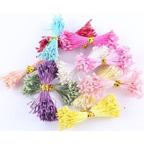 1100x 1mm Mini Pearl Flowers Stamen Scrapbooking DIY Card Making Cake Decors