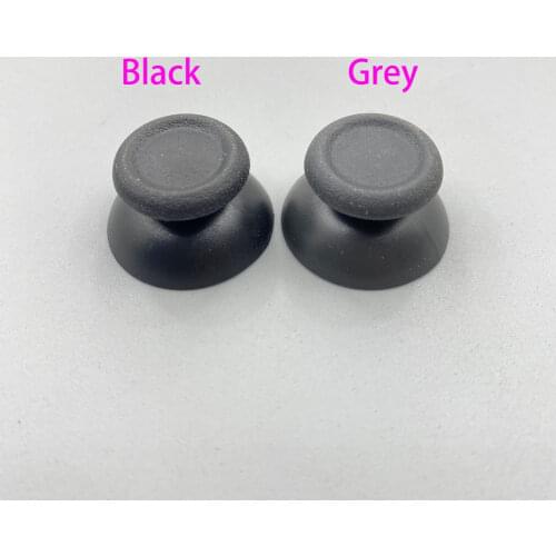 30PCS Black Grey For Playstation 4 PS4 Pro Slim Rubber Thumbstick Joystick Cap for Dualshock 4