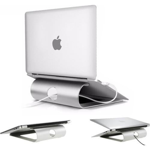 Aluminum Laptop Stand For Macbook Air Pro Retina 11 12 13 15 Inch Notebook Laptop Cooling Mount Holder For HP Surface Xiaomi