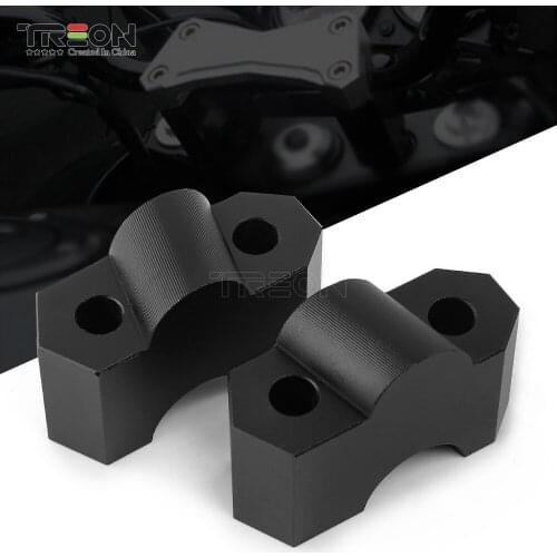 TREON Motorcycle Handlebar Risers CNC Aluminum Accessories For Kawasaki Z750 Z 750 2004 - 2011 2010 2009 2008 Accessories