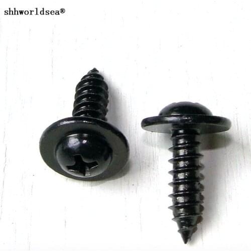Shhworldsea auto fasteners Cross Tapping Screw Door Trim Panel Rear Fender for Hyundai#12492-05163