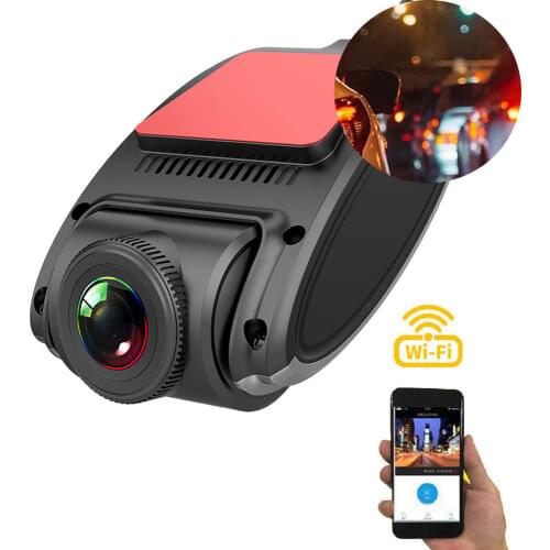 Car DVR Camera Full HD V9+ WIFI Dash Cam Dash Camera Dashcam 24 Hours Parking Driving Recorder Monitor Detection Auto Recorder