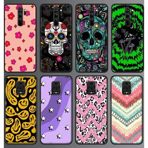 Phone Case for Xiaomi Redmi Note 9S 8 Pro 9 10 8T 7 9C 9A 7A 8A K40 Pro Soft Silicone TPU Back Cover Indie Kids Aesthetic Art