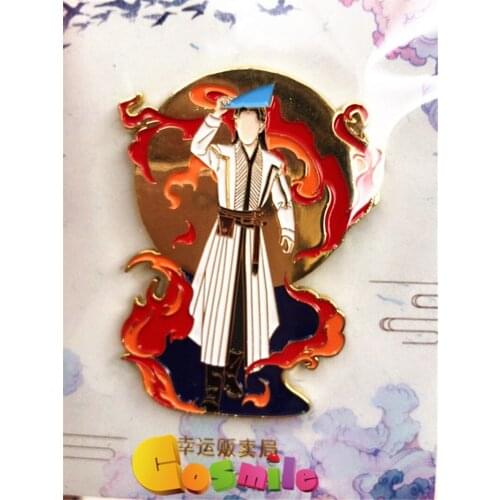 CoSmile Doula Continent Tang San XiaoZhan Doll figure metal badge brooch pins rare Cosplay Limited Gifts Collection Props Hot N