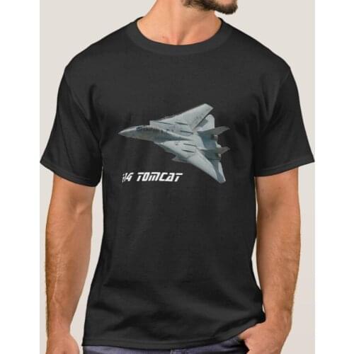US Navy F - 14 "Tomcat" Carrier Based Fighter Jet T-Shirt. Summer Cotton Short Sleeve O-Neck Mens T Shirt New S-3XL