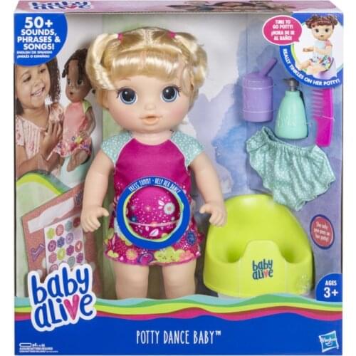 Hasbro Baby Alive Naughty Baby Doll Vocal Dancing Boo Boo Smart Interactive Doll Toy
