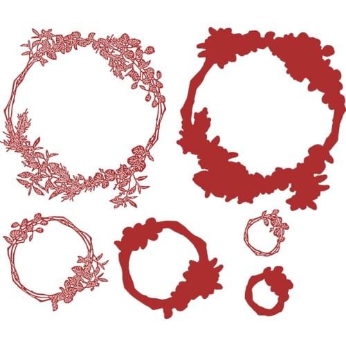 Leaf Entwined Die Set Cutting Dies Scrapbook Diary Decoration Stencil Ebossing Template DIY Greeting Card Make Albums