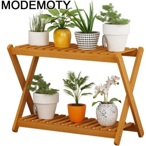 Mueble Para Plantas Estanteria Jardin Indoor Escalera Decorativa Madera Stojak Na Kwiaty Plant Rack Balcony Shelf Flower Stand