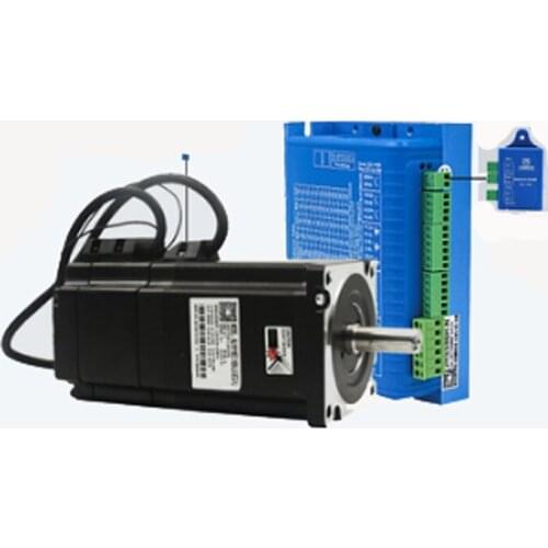 New two-phase 86 closed loop stepping servo motor driver set 8.5Nm controller 2HSS86H AC 60-80V