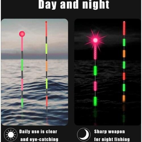 Fishing Float Top Luminous Drift Tail Super Bright Buoy Outdoor Accessories LED Fishing Electronic Smart Floats Night